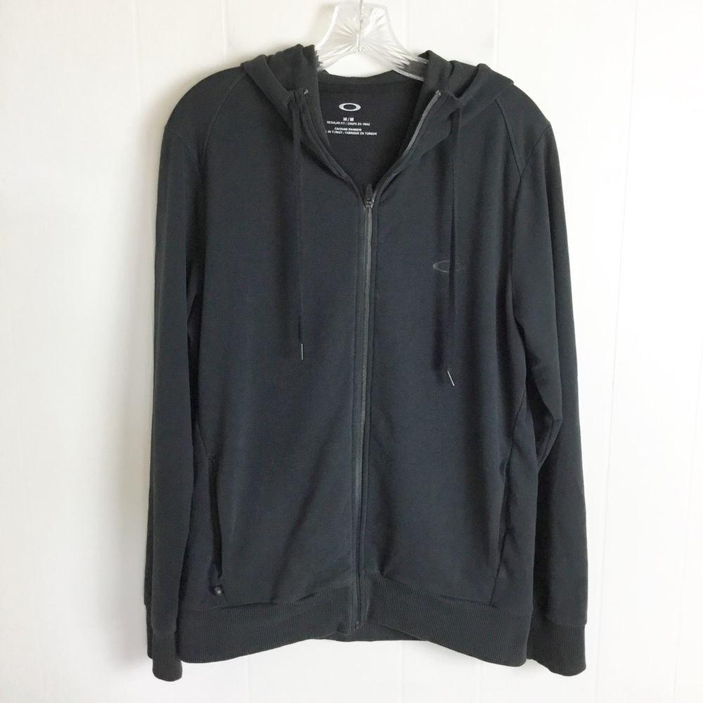 Oakley Black Hooded Womens Jacket Size M Sweater